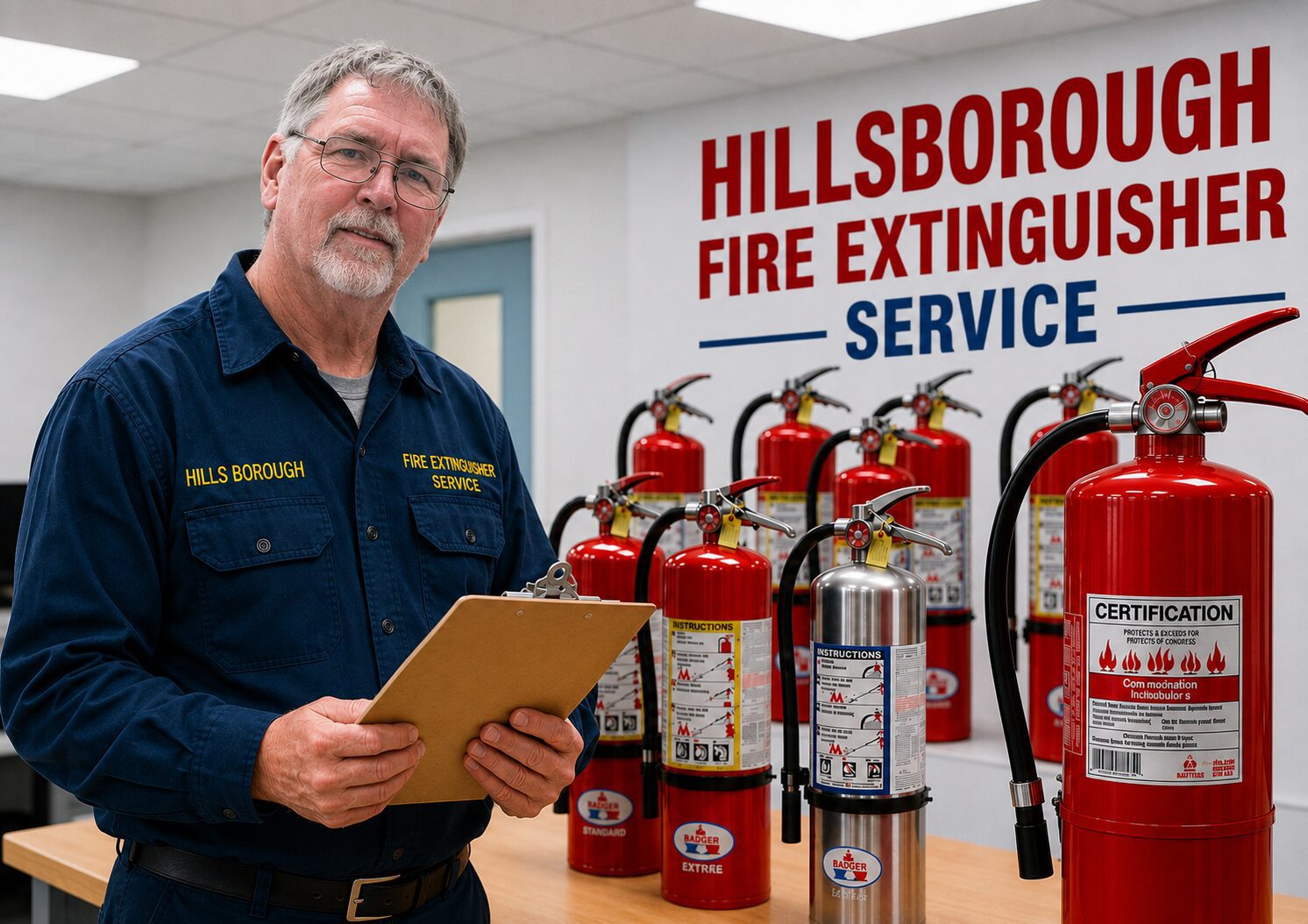 Fire Extinguisher Inspection in Tampa FL